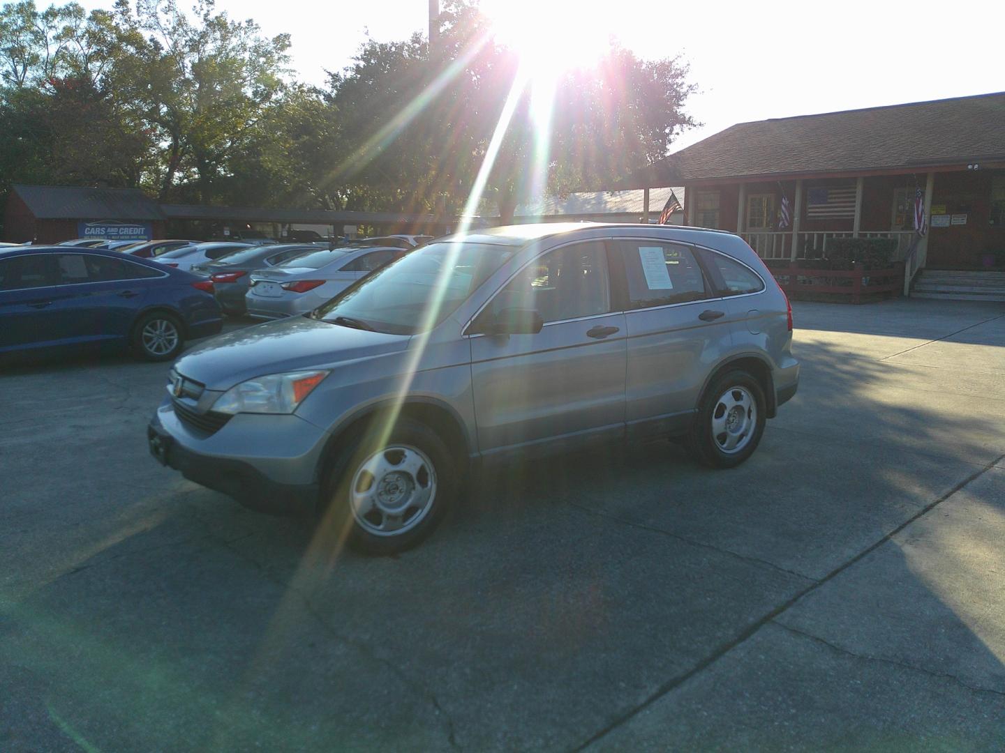 2008 BLUE HONDA CR-V LX (5J6RE38328L) , located at 10405 Abercorn Street, Savannah, GA, 31419, (912) 921-8965, 31.988262, -81.131760 - Photo#1